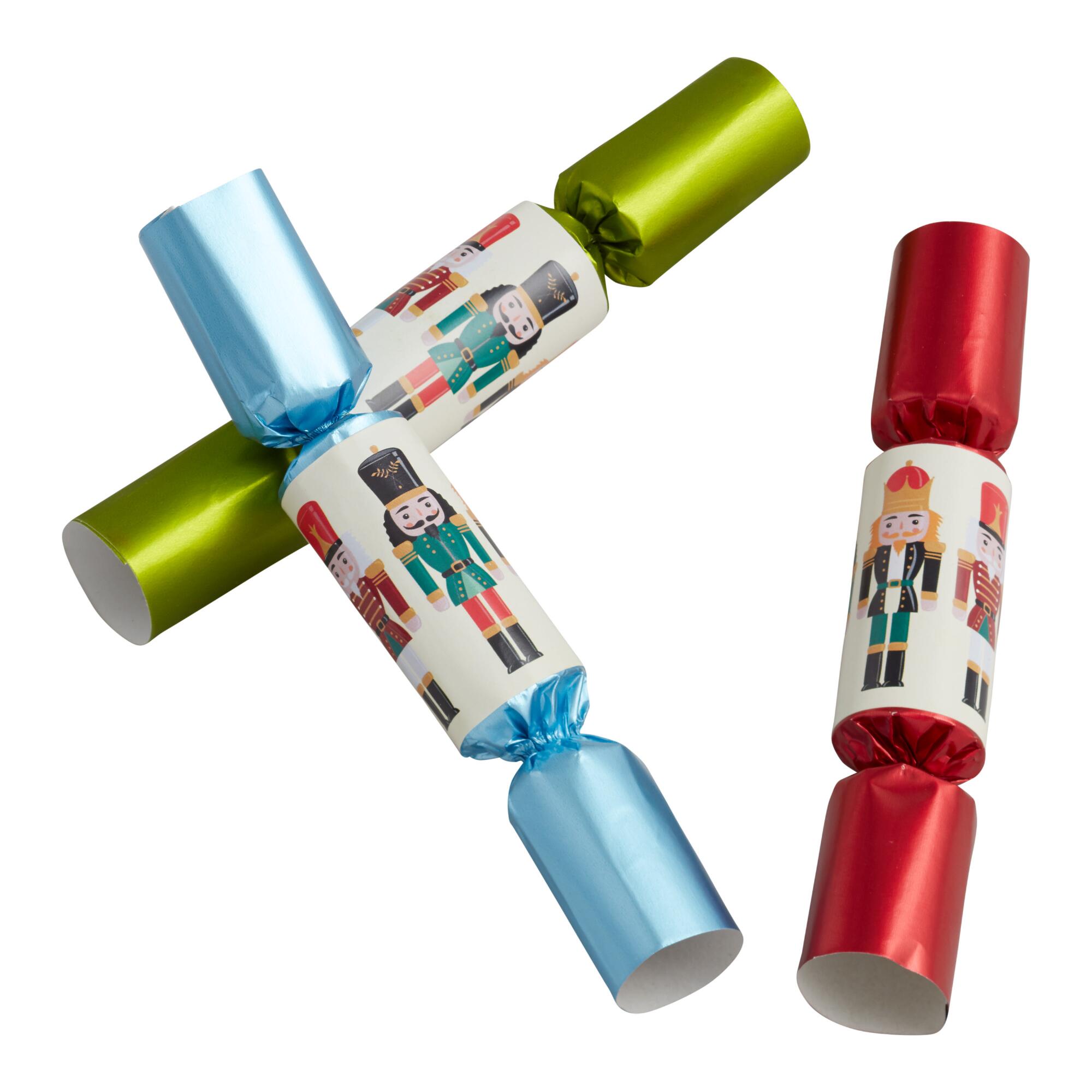 Small Multicolor Nutcracker Crackers 8 Count - Paper by World Market