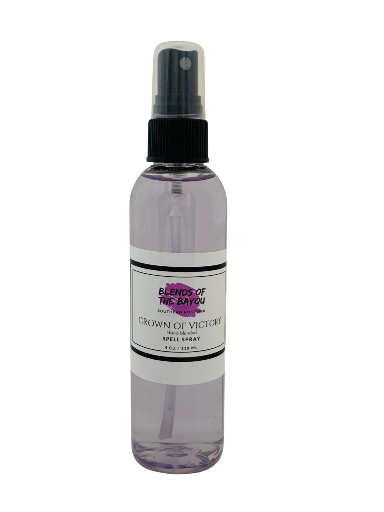 Authentic Crown Of Victory Hand-Blended Ritual Spell Spray For Rootwork Conjure Hoodoo Spellcrafting