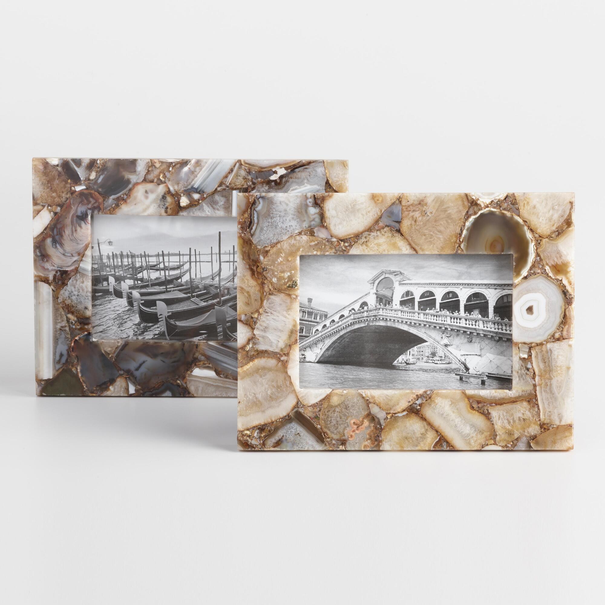 Natural Agate Slice Frame by World Market