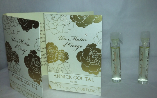 Annick Goutal Un Matin D'orage Goutal Sample Vial Lot