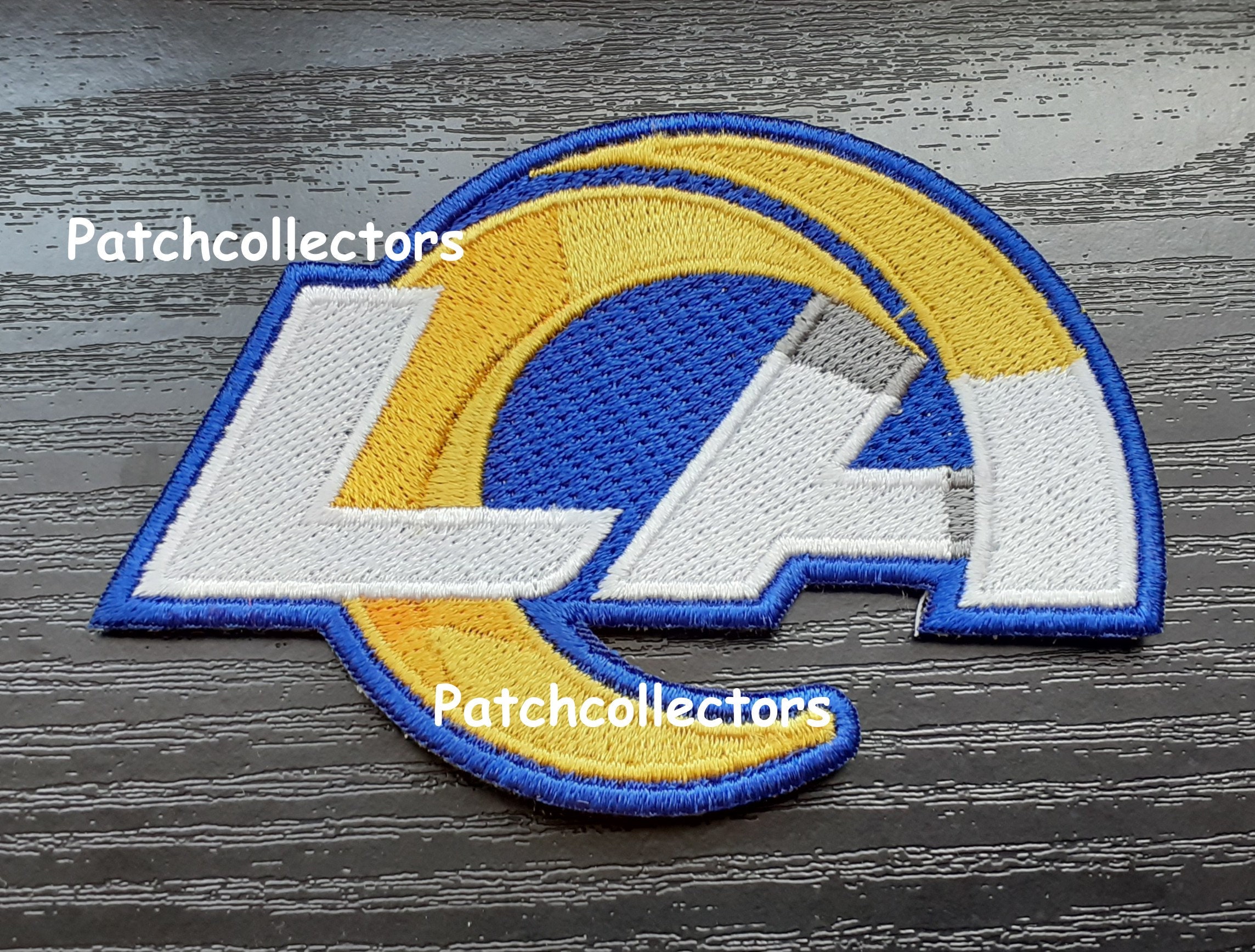2020 La Rams Los Angeles Logo Team Patch Nfl Football Usa Sports Superbowl Jersey Emblem Sew On Embroidery