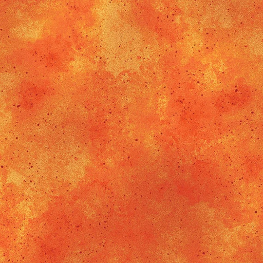 Benartex New Hue Orange Fabric // Quilting Cotton Woven 100% Cotton Blender