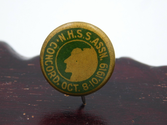 Antique N.h.s.s. Asn. Concord Oct 8 -10-1919 Pin Pinback Button Honor Society ? Dr23