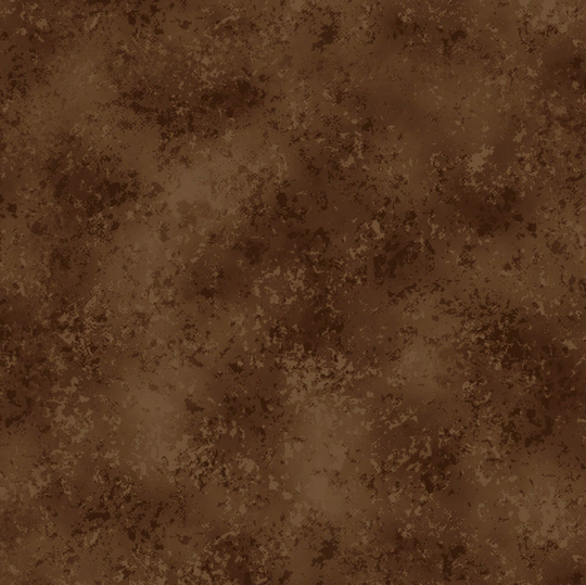 Root Beer Brown Blender From Rapture Collection Quilting Treasure Fabric - 100% Quilt Shop Cotton