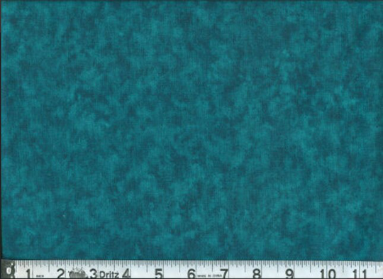 Jade/Teal Quilter's Blender 100% Cotton Fabric By The Yard
