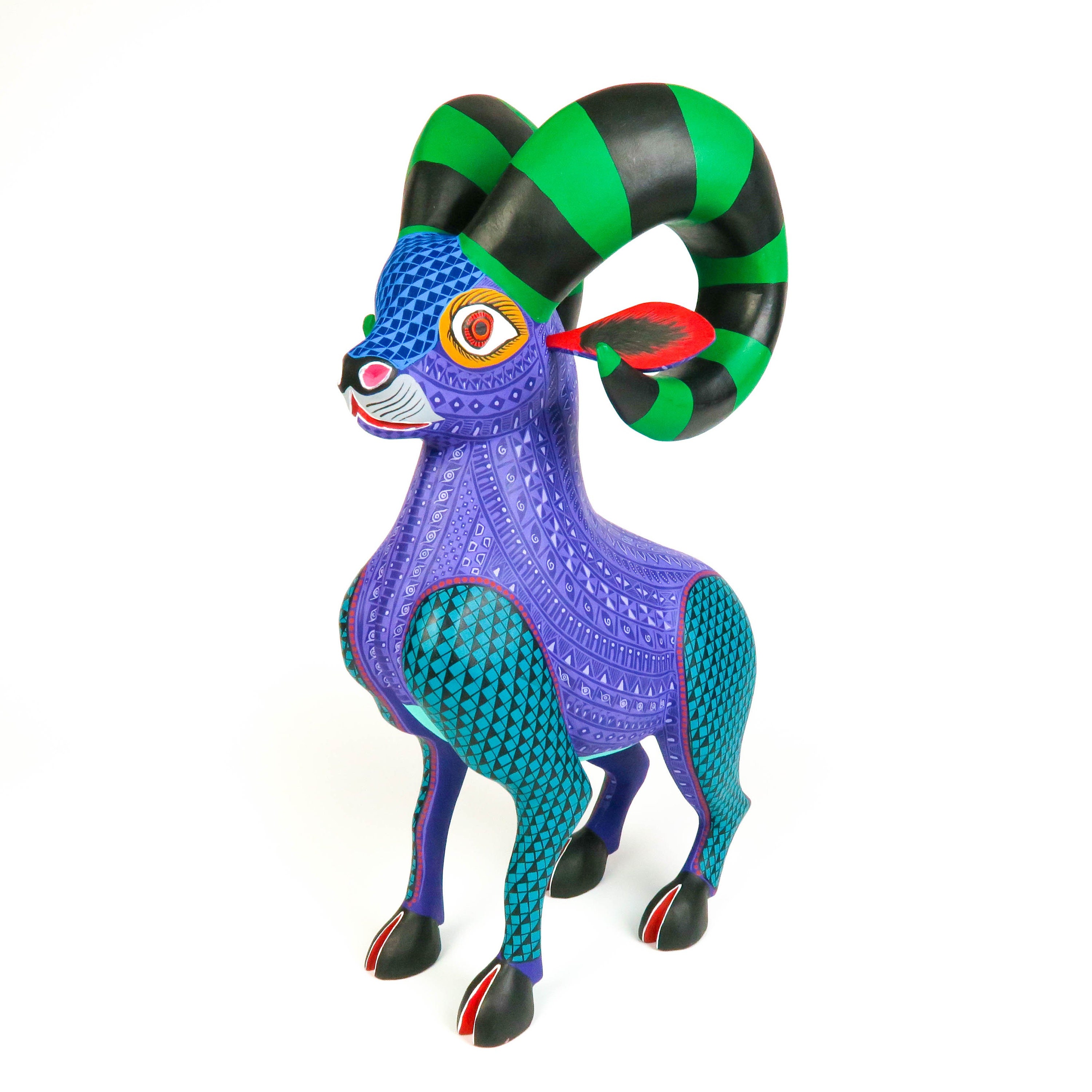 Ram - Oaxacan Alebrije Wood Carving