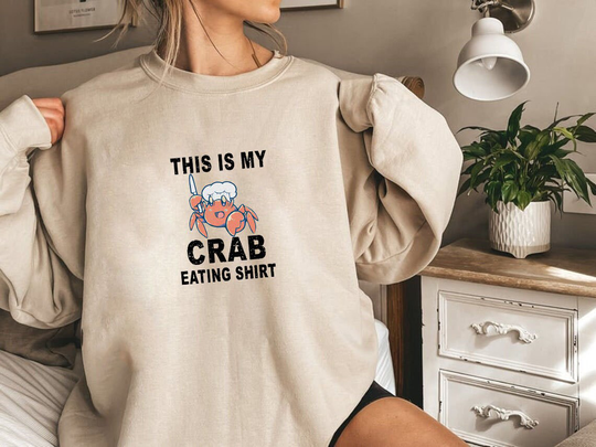 Thisis Mycrab Eating Shirt, Craboutfit, Crab Lover, Crabgift, Crabbing, Crabs, Pincer, Seafood Lover, Gift For Him, Her