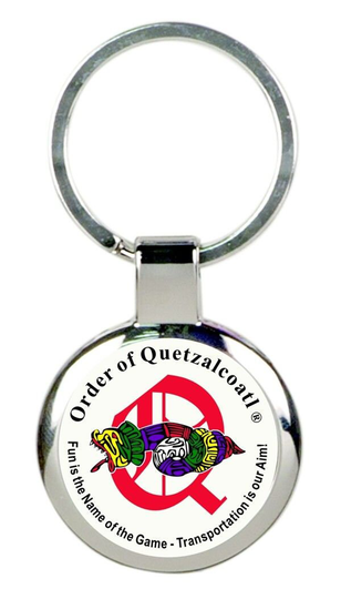 Order Of Quetzalcoatl Full Color Key Tag
