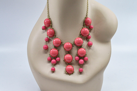 Red Tone Womens Necklace