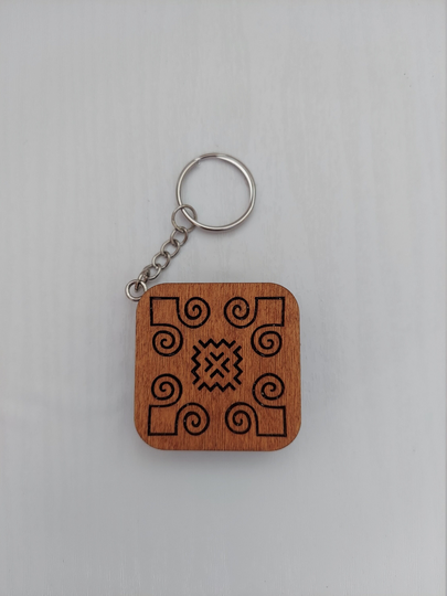 Hmong Ram Bottle Opener Keychain | Wooden