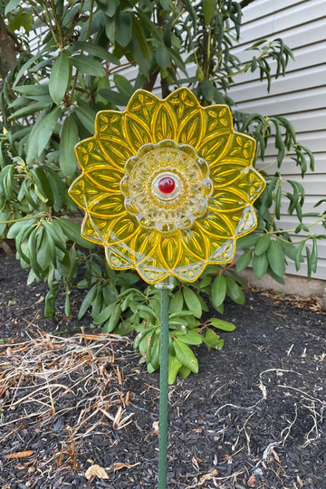 Hand Painted-Yellow