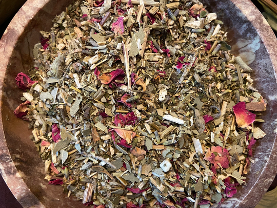 Raise My Vibrations Herbal Blend, All Natural Handmade Pagan, Witchcraft, Incense
