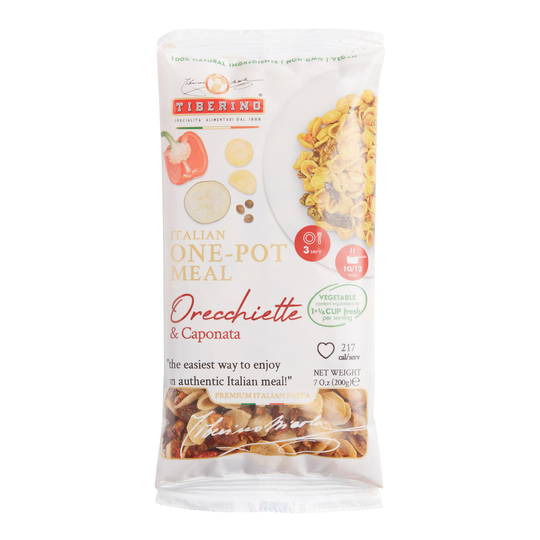 Tiberino Orecchiette Pasta and Caponata One Pot Meal by World Market