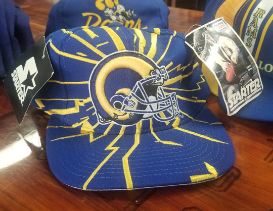 1996 Original La Rams Snapback, Vintage Hat, 90S Rams Hat, Rams Mesh Hat, Los Angeles Starter Hat, La Hat