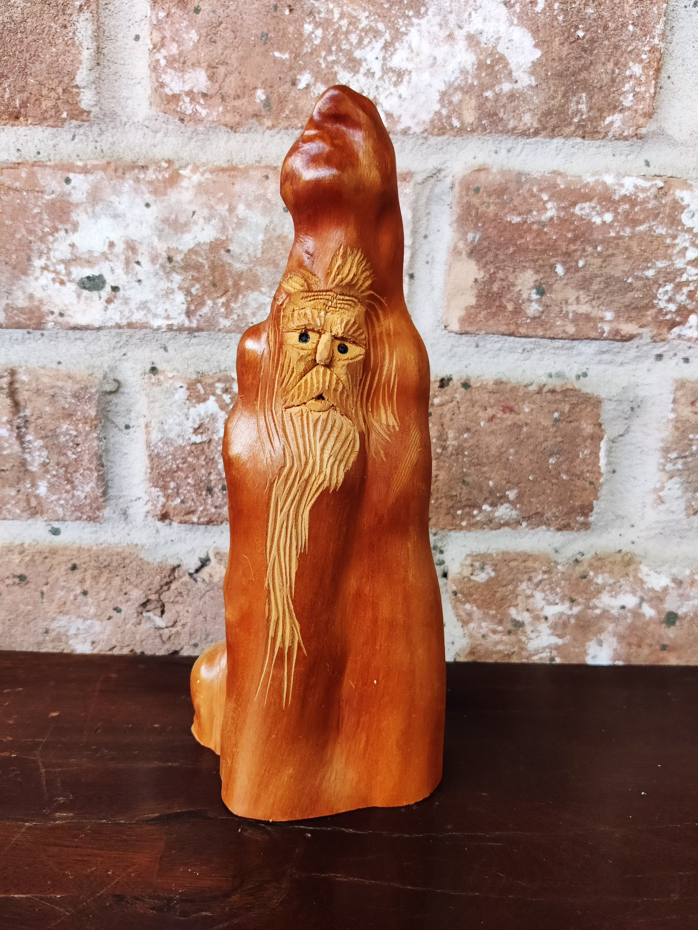 Folk Art Wood Spirit By Larry Counts Sculpture Virginia Artist