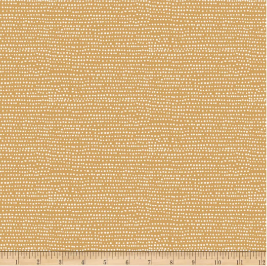 Golden Tan Blender Fabric, Moonscape Flax By Dear Stella, Quilting Cotton, Fabric Yardage, Choose Your Cut