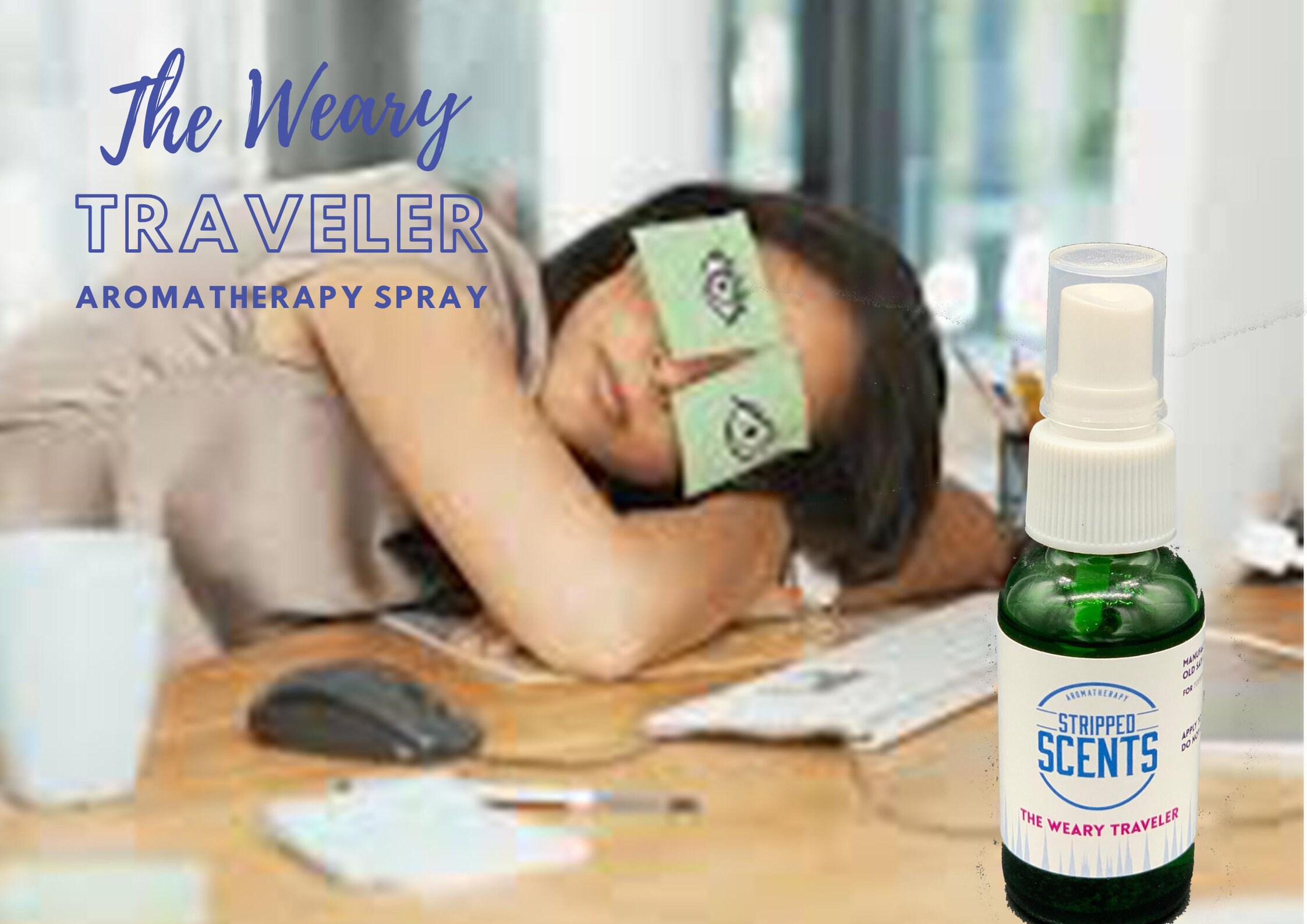 Energy & Mood Lift Essential Oil Blend With Lively Citrus Aroma | The Weary Traveler 1 Oz Inspiration Self-Care