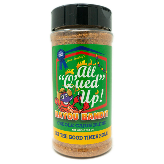 All Q'ued Up 13.5-oz Cajun Rub/Seasoning | AQUBB