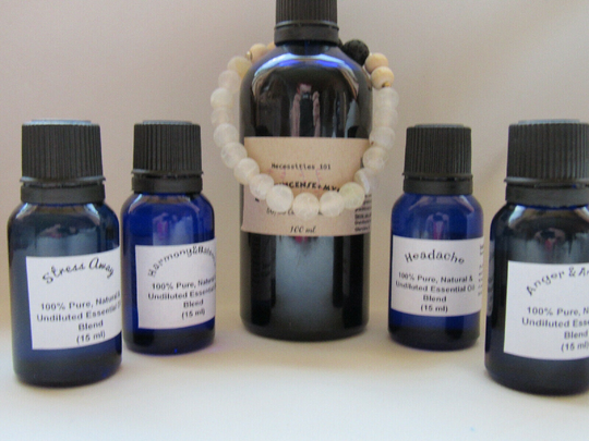 stress Away Essential Oils Blend. All Natural Pure Oil Synergy Blends.aromatherapy Healing Blends.natural Remedy For