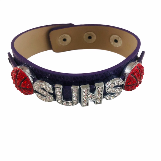 Nba 2021 Phoenix Suns Milwaukee Bucks/Name Bracelet Gift For Her/ Football Mom Sports Fan Basketball Jewelry