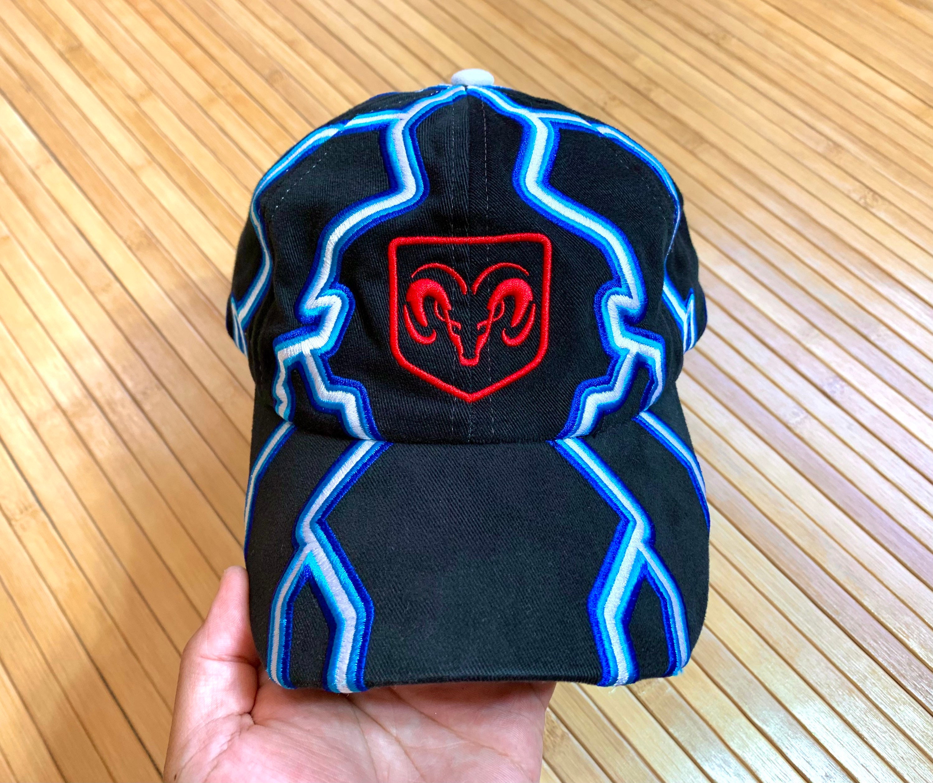 Drew Pearson Nascar Dodge Ram Lightning Adjustable Cap Hat
