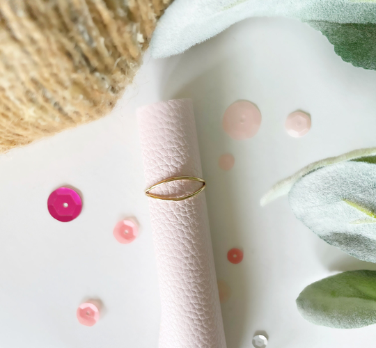 Double Curve Gold Filled Ring/Gold Ring/Ring For Her/statement Ring