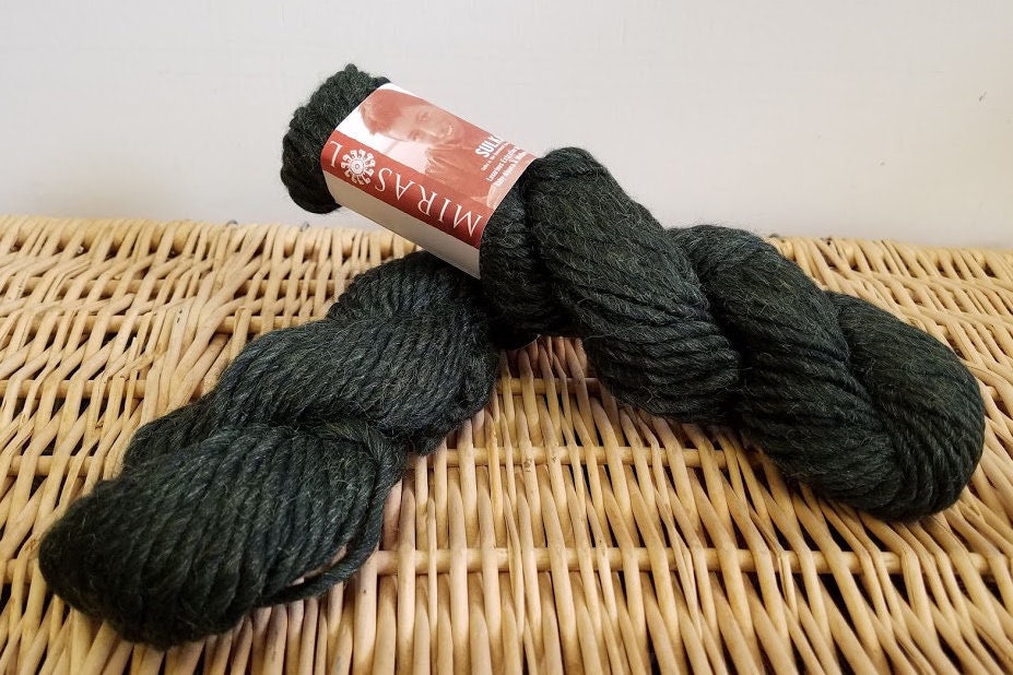 Alpaca Blend Chunky Yarn, Mirasol Sulka, Timberland 257, Merino Silk
