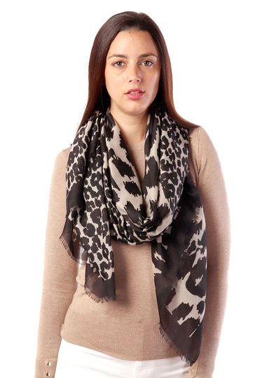 Oversized Leopard Print Sarong, Coverup, Travel Wrap, Shawl, Scarf, Womens Travel Essentials
