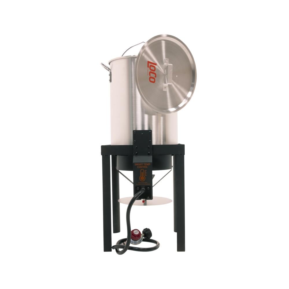 LoCo COOKERS 30-Quart 20-lb Cylinder Manual Ignition Gas Turkey Fryer | LCTFK30