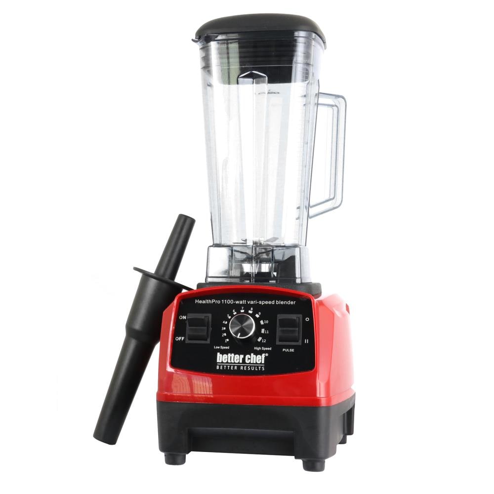 Better Chef 64-oz Red 1100-Watt Pulse Control Blender | 849102733M