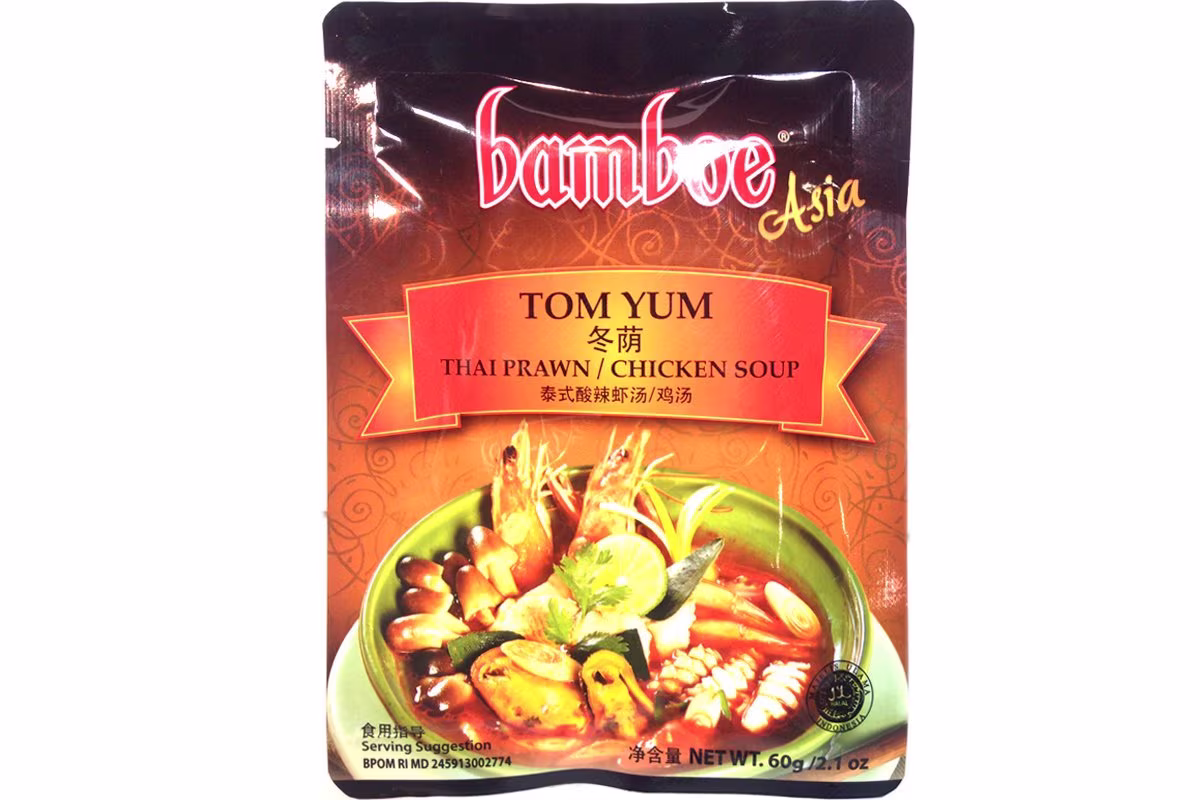 Bamboe Tom Yum | Thai Prawn/Chicken Soup - 2.1Oz