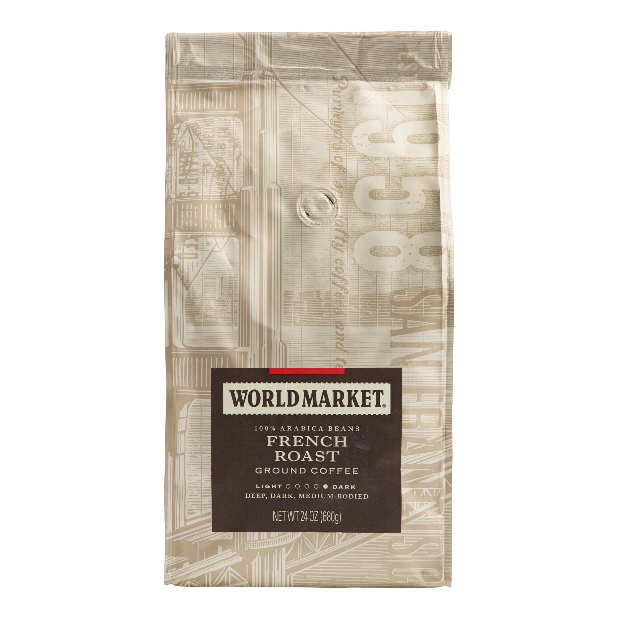 24 Oz. World Market French Roast Ground Coffee by World Market