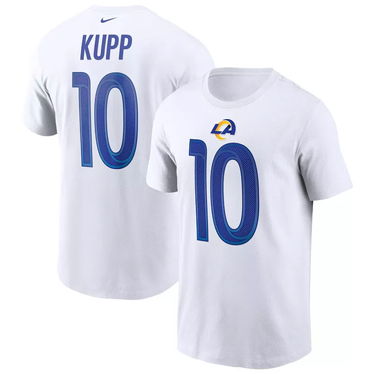 Men's Nike Cooper Kupp White Los Angeles Rams Name & Number T-Shirt, Size: Small