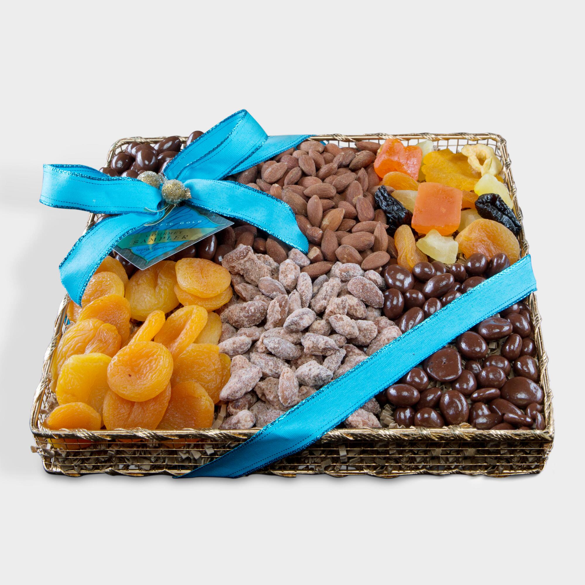 Monaco Collection Fruit and Nut Gourmet Sampler Tray by World Market