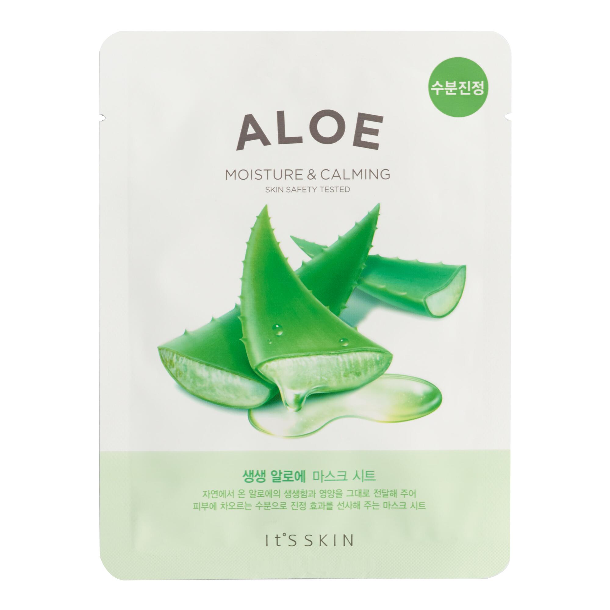 It'S SKIN Fresh Aloe Korean Beauty Mask Set of 2 by World Market
