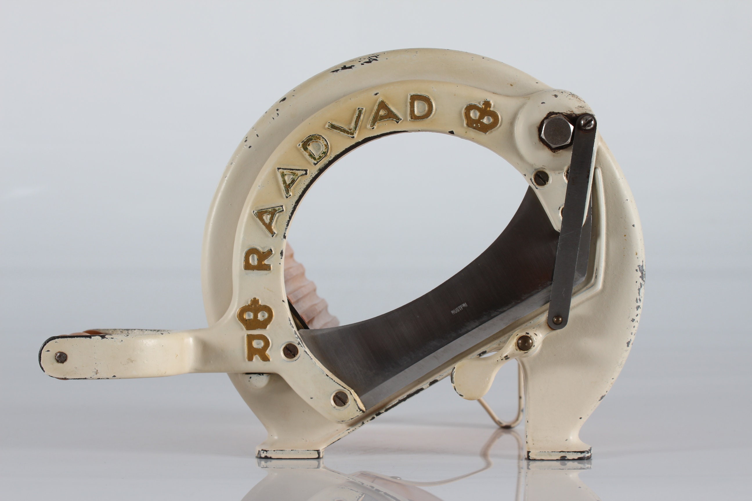Raadvad Bread Slicer/Cutter - Beige Cutter Vintage Danish Design Model No. 294 Mid-Century Denmark 1960S