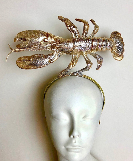 Lobster Fascinator -Seafood Festival Headpiece