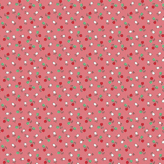Cook Book Tulips Fabric By Lori Holt Of Bee in My Bonnet For Riley Blake Designs