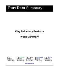 Clay Refractory Products World Summary: Market Sector Values & Financials by Country Editorial DataGroup Author