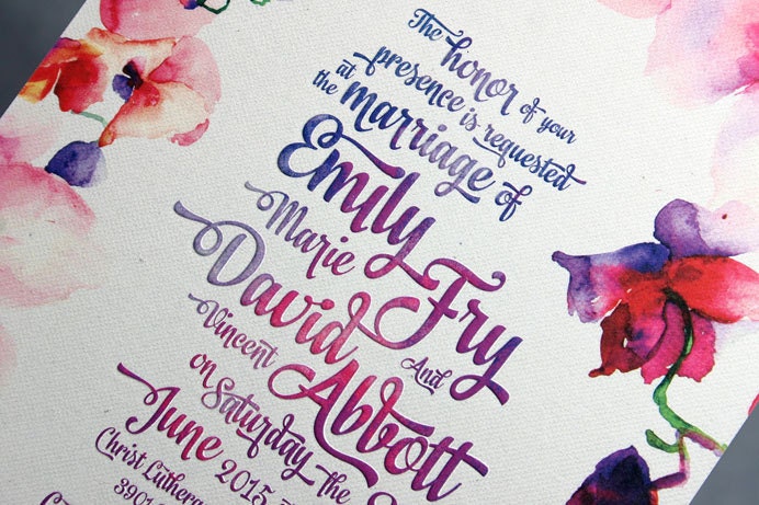 200 Blind Embossed Post Cards Or Greeting Cards Notecards - 16 Pt Heavy Nouveau Cardstock 4x6 Custom Printed Full Color Flat Invites"