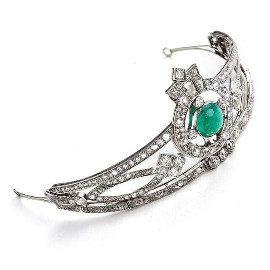 925 Sterling Silver Tiara Crown