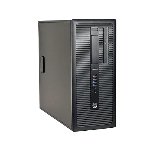 HP 800 G1 Tower Refurbished Desktop Computer, Intel i7, 16GB RAM, 256GB SSD