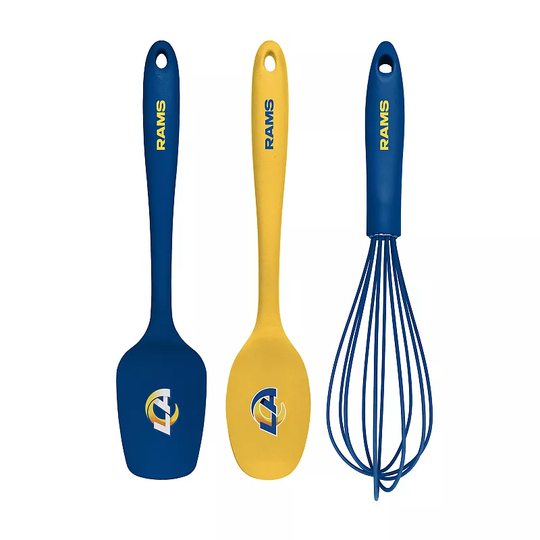 Los Angeles Rams 3-pc. Silicone Kitchen Utensil Set, Blue