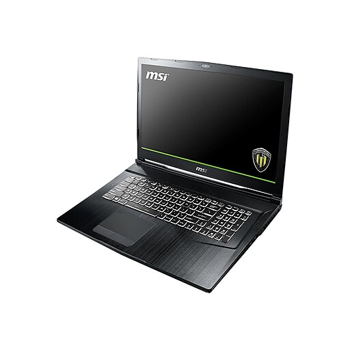 MSI WE73 8SK 486 17.3" Mobile Workstation Laptop, Intel