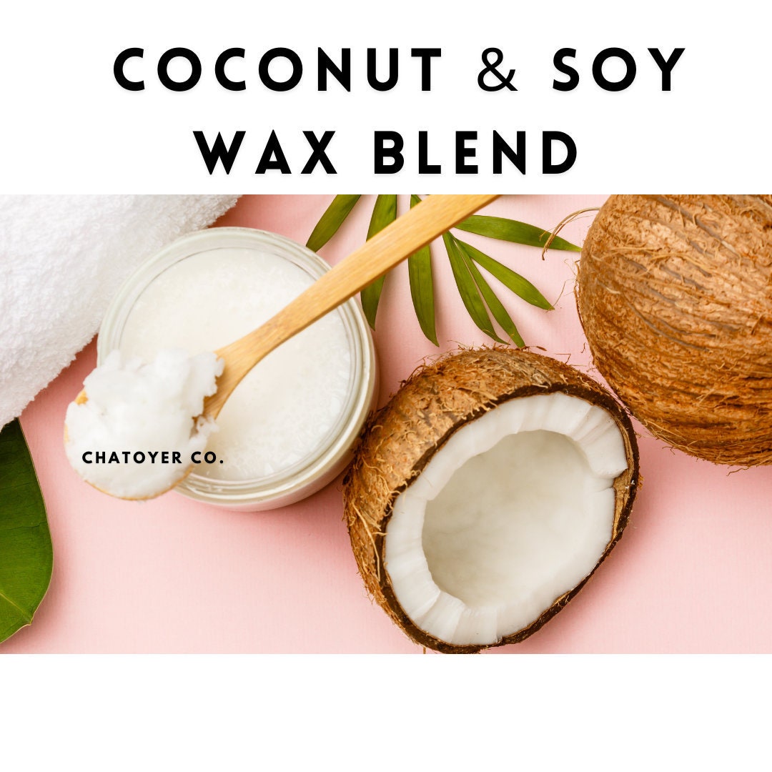 Coconut Soy Luxury Wax Blend | Free Shipping, 1 lb, 2 lb & 4 lb