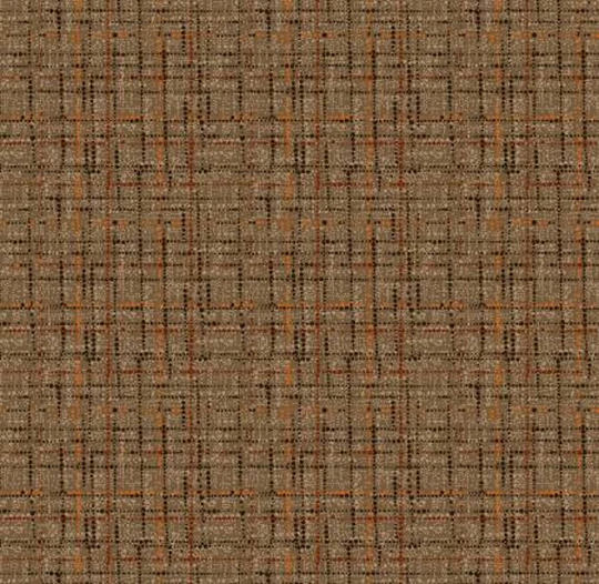 Coco - Cappuccino Brown Cotton Fabric Michael Miller Grid Texture Blender Basics Modern Quilting Apparel Home Decor