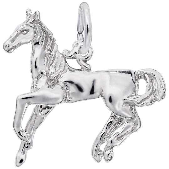 sterling Silver Charms - Horse Charm | Baxley Jewelry | Updated 2023