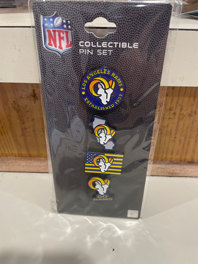 Rams Unique Rare 4 Pin Set