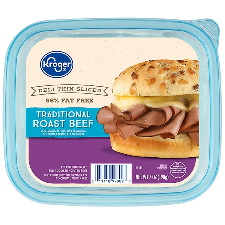 Kroger Deli Thin Sliced Traditional Roast Beef - 7.0 oz