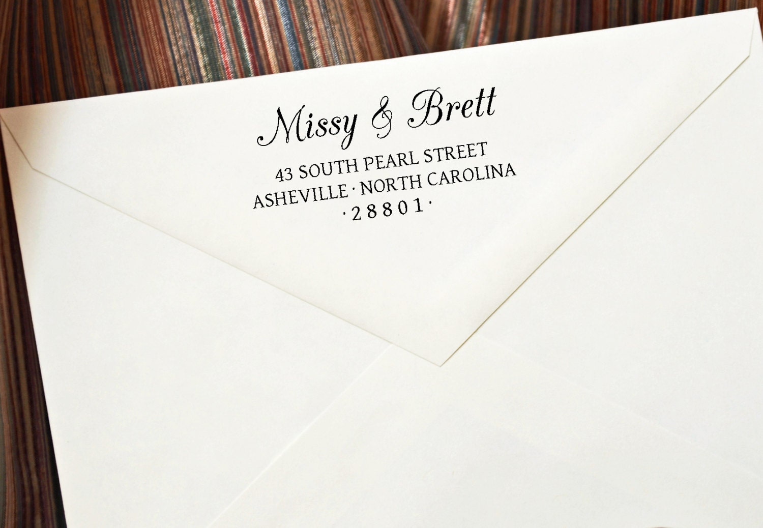Letter Address Stamp - Personalized Mailing Self Inking